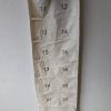 Adventskalender van katoen, 1.80 cm lang - Afbeelding 2