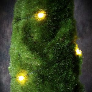 Zwart led-draad 1 meter