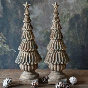 Kerstboom grijs gemêleerd, 40 cm