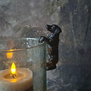 Hangende zwartbruine teckel